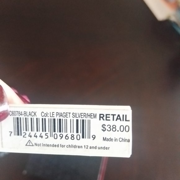 BCBGeneration Le Piaget Black Stretch Bracelet - Picture 4 of 4